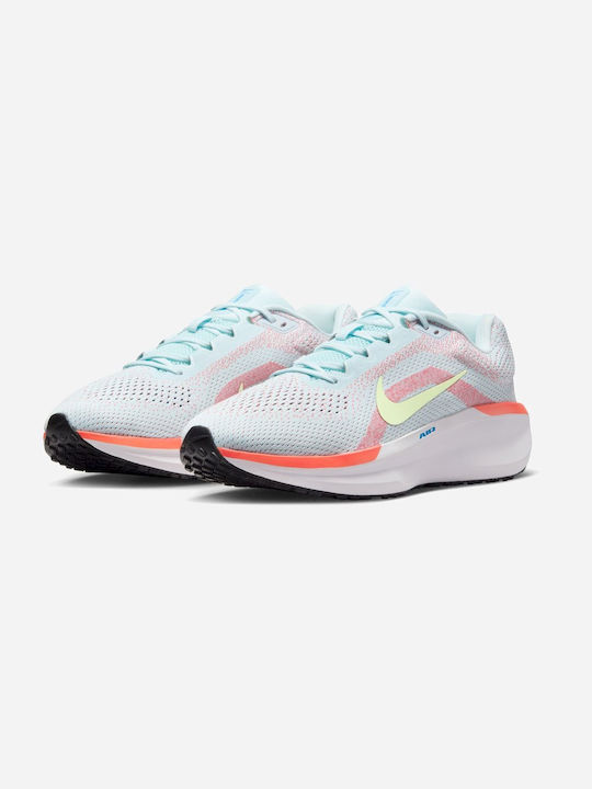 Winflo 11 Sport Shoes Running Glacier Blue / Bright Crimson / Sail / Barely Volt
