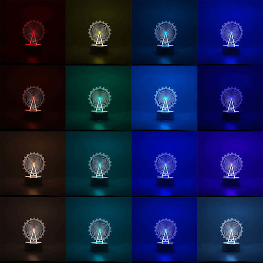 Φωτιστικό LED 3D Illusion