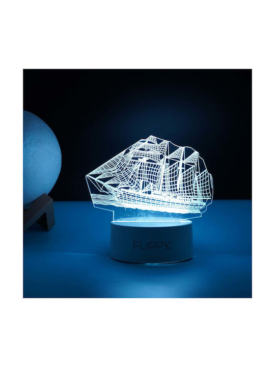 Dekorative Lampe 3D-Illusion Mehrfarbig