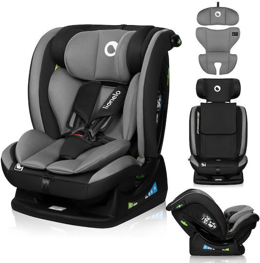 Lionelo Aart Детско Столче за Кола i-Размер Grey Graphite 0-36 кг