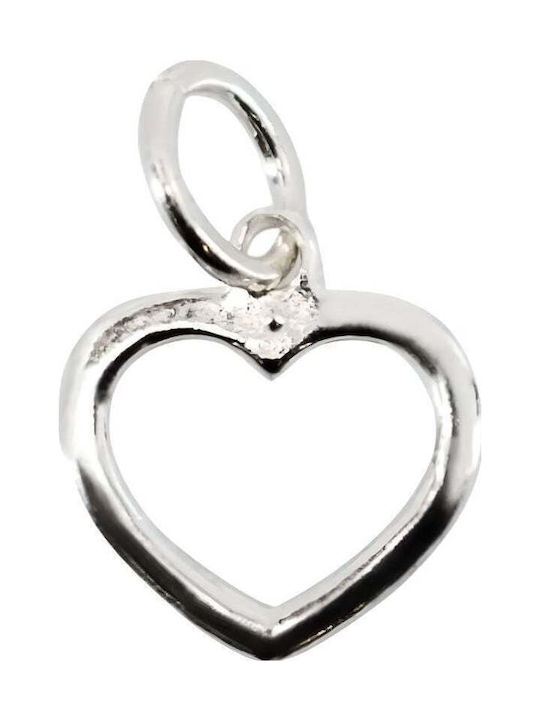 Herz Charm aus Silber