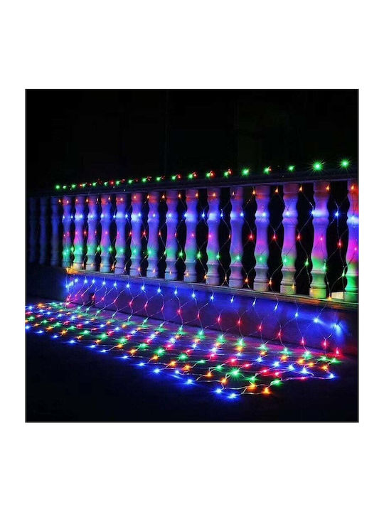 720 Lights LED 9m. x 200cm Multicolor type Net 1pcs