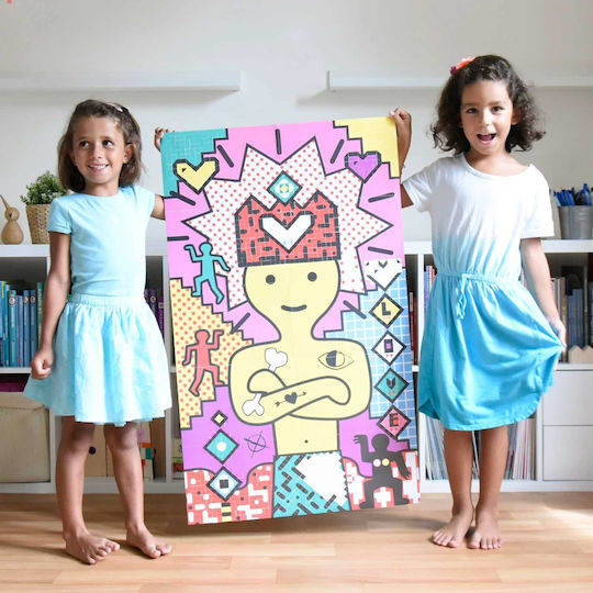 Poppik Μεγάλο Πόστερ 1600 Αυτοκόλλητα – Pop Art