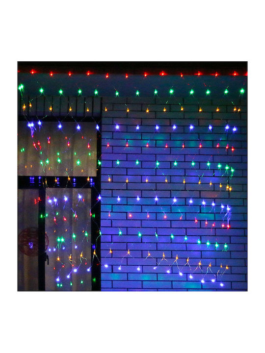 160 Lămpițe LED 2m. x 200buc Multicolore tip Plasă 1buc