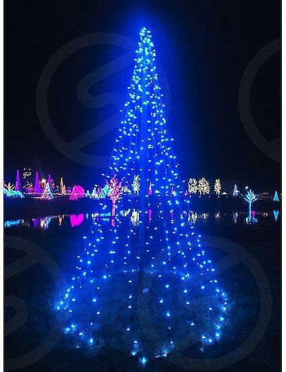 500 Λαμπάκια LED 50μ. Μπλε σε Σειρά