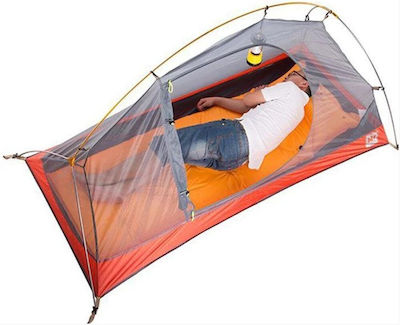 Naturehike Ultralight 1 Χειμερινό Αντίσκηνο Camping Πορτοκαλί για 1 Άτομα