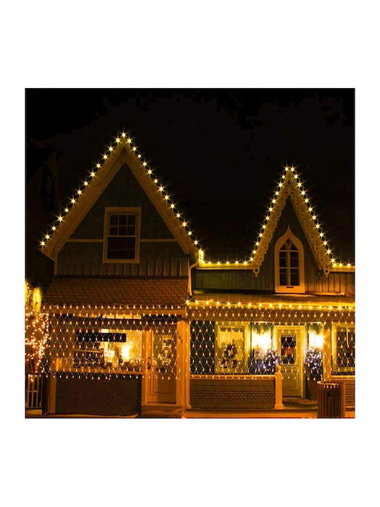 320 Lichterketten LED 6m. x 100cm Warmes Weiß Typ Netz 1Stück