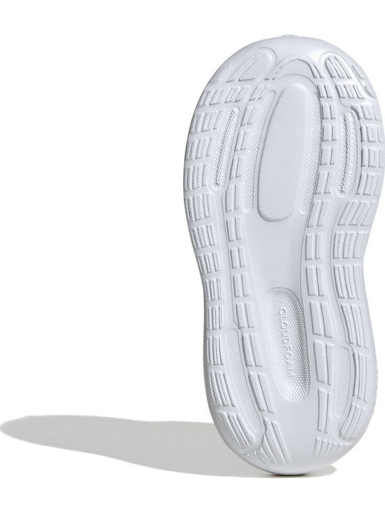 Runfalcon 5 Runfalcon 5 Kids Sports Shoes Running with Hoop & Loop Closure Purple Burst / Silver Metallic / Semi Spark