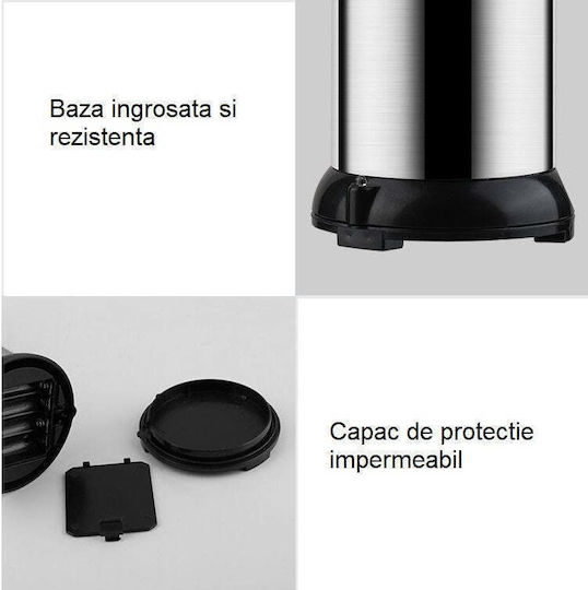 Dispenser Kitchen made of Stainless Steel with Automatic Dispenser Gray 250ml