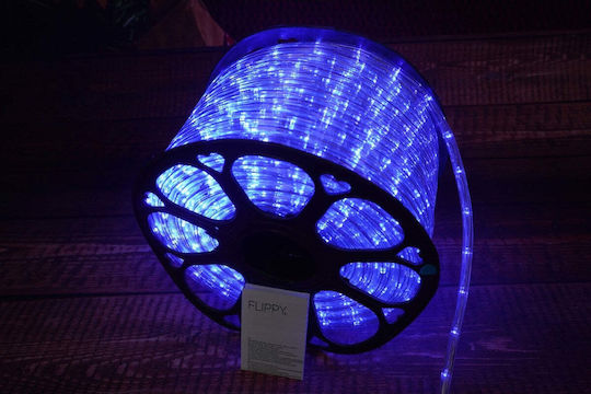 Christmas Light Tube Blue 220V 192 Light Bulbs 8m IP65
