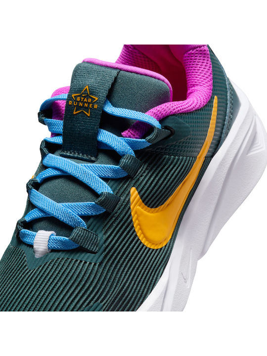 Star Runner Star Runner 4 Kids Sports Shoes Running with Laces Multicolour