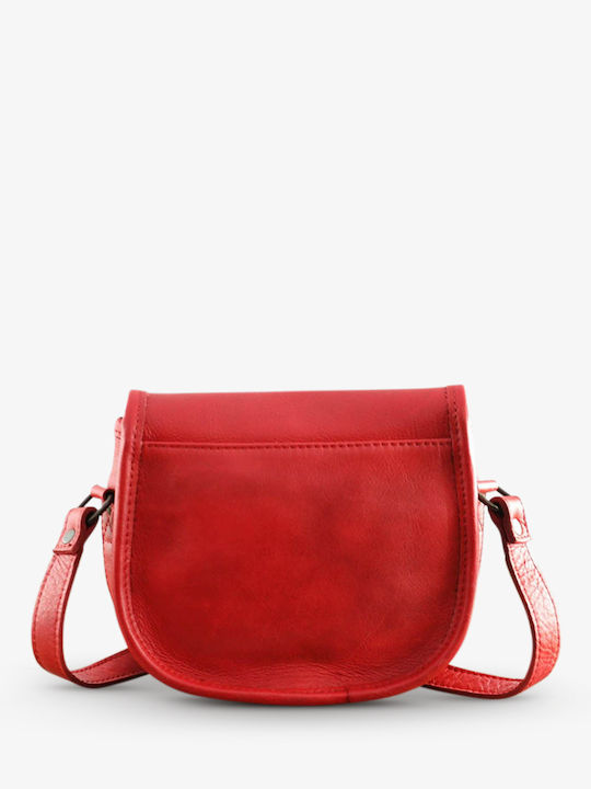 Paul Marius Leather Women's Bag Crossbody Red