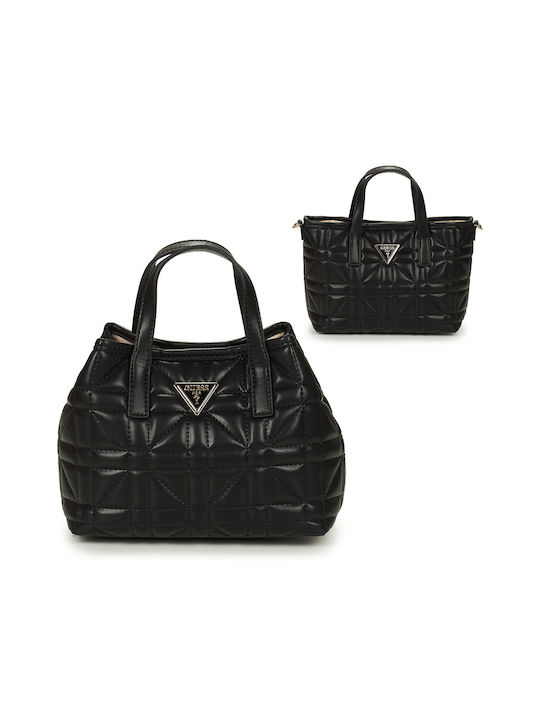 Guess Damen Tasche Hand Schwarz