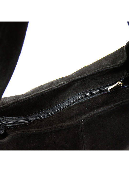 Leather Women's Bag Shoulder Black