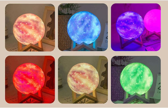 Lustră Decorativă Lumină de Lună Multicolor