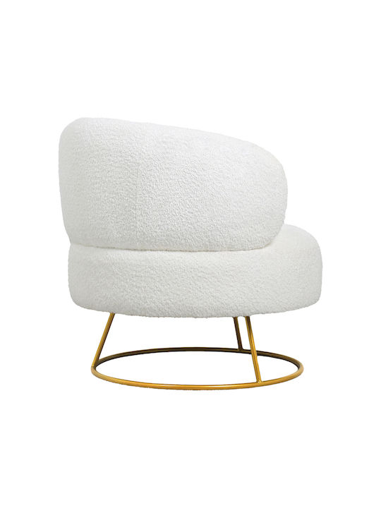 Connie Sessel Beige 87x81x81cm