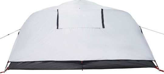 vidaXL Camping Tent Tunnel White for 4 People 405x285x143cm