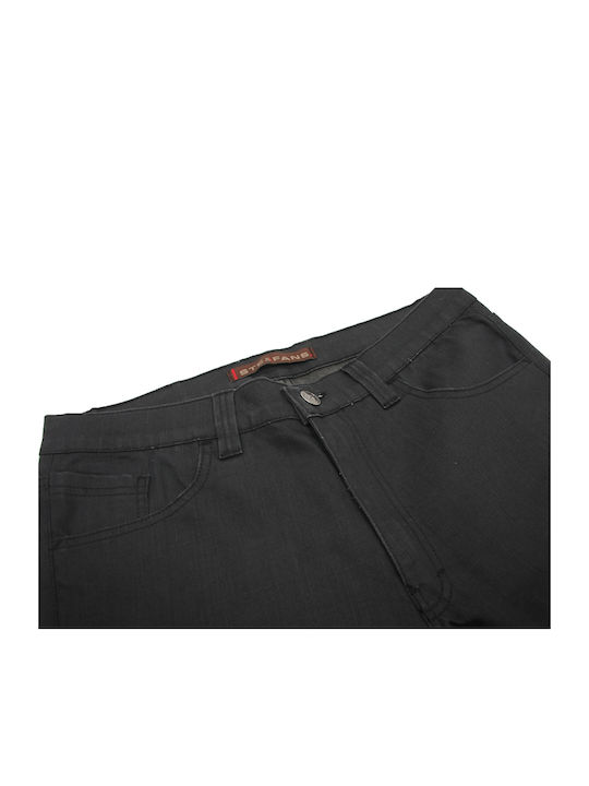 Stefansxxl Men's Trousers Elastic Gray