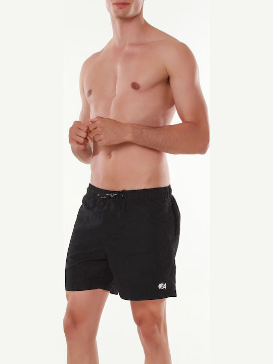 Apple Men's Swim Shorts Short Solid Color Plus Sizes Blue