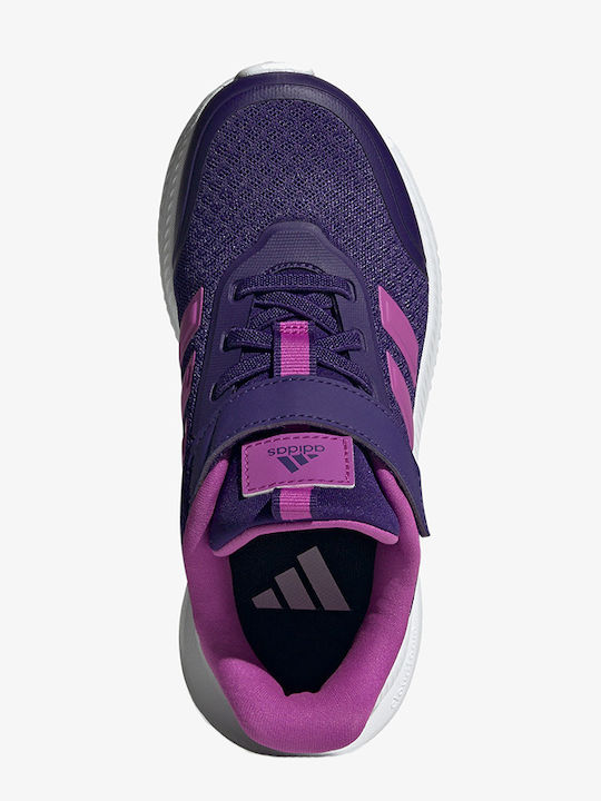 X_plr Kids Sneakers with Scratch Purple