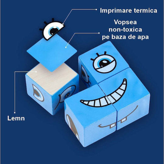 Montessori Joc Educațional de Cunoștințe din Lemn pentru 3+ ani Ani