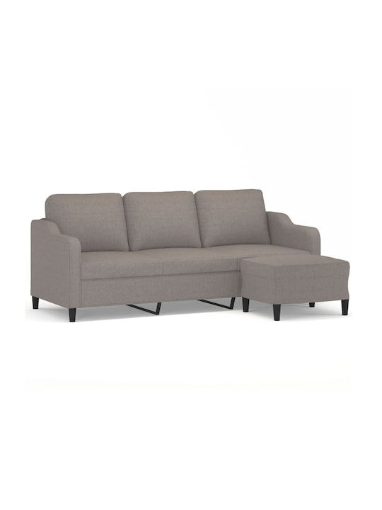 Dreisitzer Sofa Braun 77x80cm