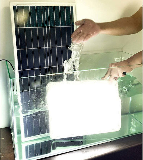 Ηλιακός Προβολέας LED 200W με Τηλεχειριστήριο