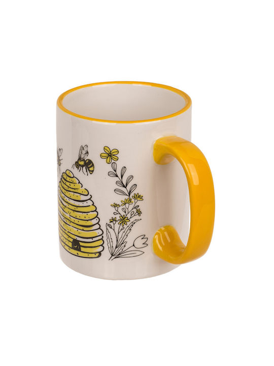 Out of the Blue Honey Ceramic White Mug 250ml