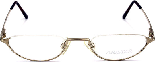 Aristar Damen Metallisches Brillengestell Gold 6652 001