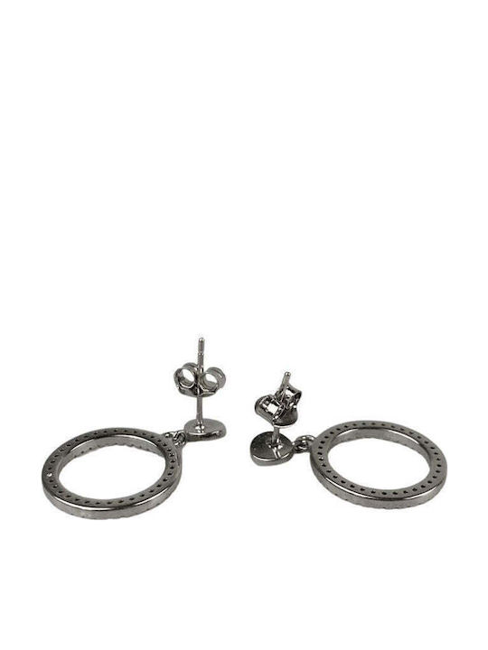 Cercei argint 925 cerc mini zirconiu