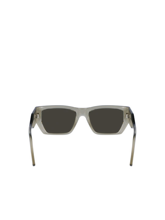Karl Lagerfeld Women's Sunglasses with Gray Plastic Frame and Gray Lens KL6123S-275