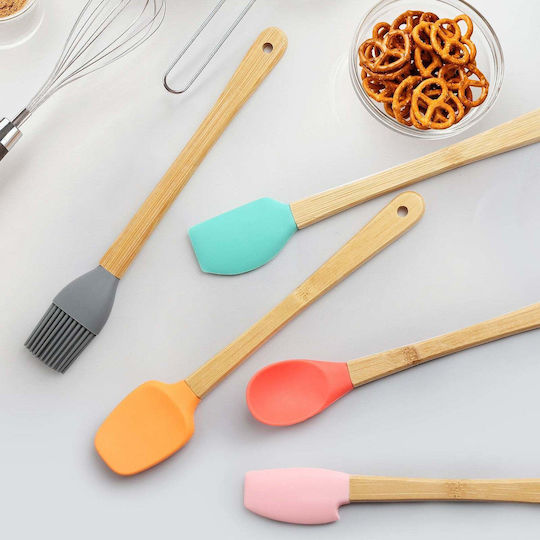 Perie de copt și patiserie din silicon 5pcs