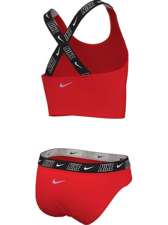 Nike Παιδικό Μαγιό Μπικίνι Light Crimson