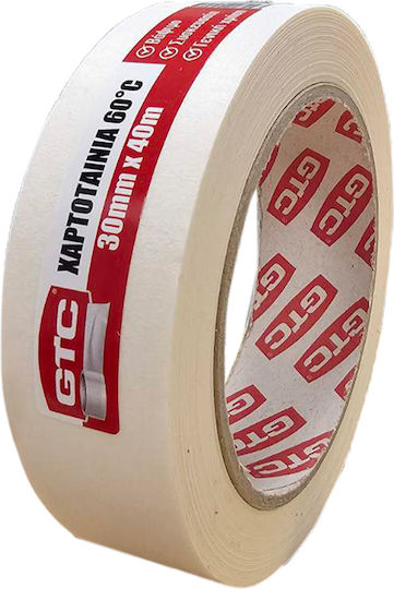 GTC Paper Tape 25mm x 40m 05-9250