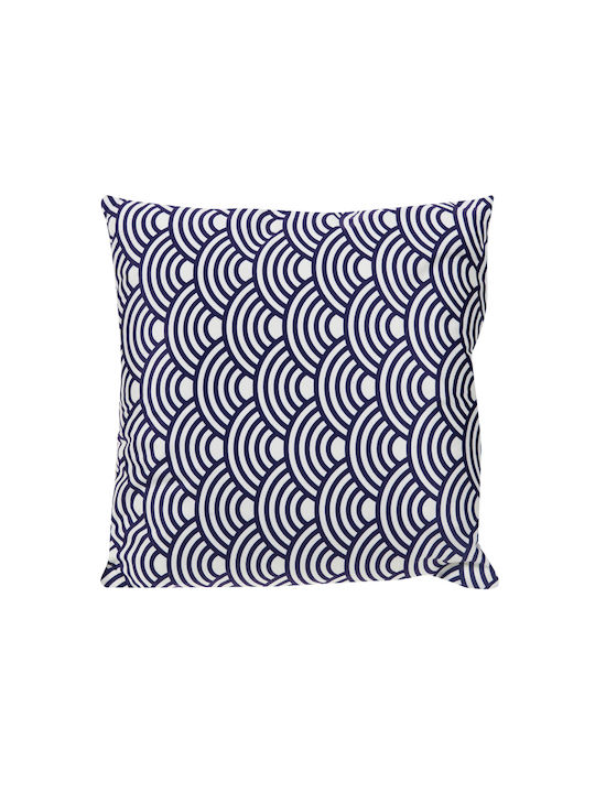 TnS Sofa-Kissen Blau 42x42cm