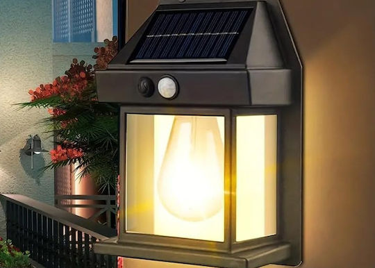 Garten Wandmontiert Solarleuchte 1W 600lm Warmes Weiß mit Bewegungssensor IP65 11cmx17cmcm