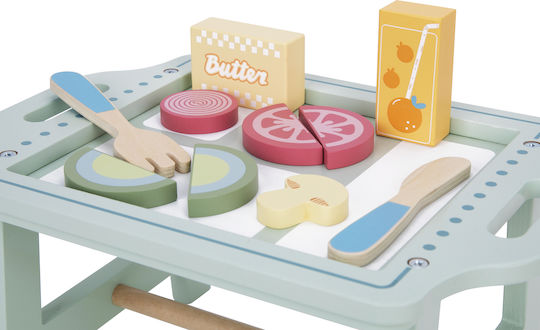 Ξύλινο Σετ Παιχνίδι Πρωινού Tooky Toy Breakfast Set Tk992