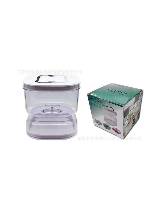 Lunchbox Kunststoff Weiß 1400ml 1Stück