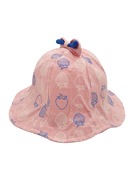 Gift-Me Παιδικό Καπέλο Bucket Ροζ