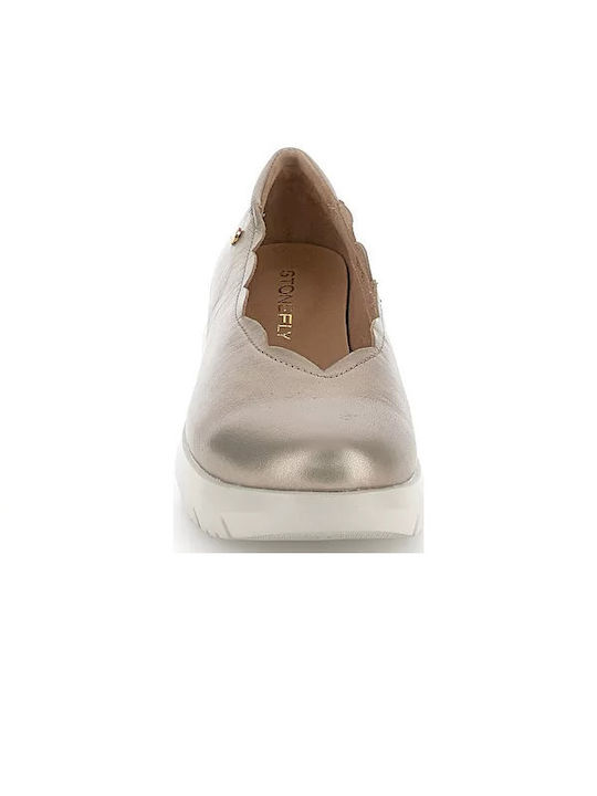 Platforme dama tip Închis Toe Culoare Tabac maro