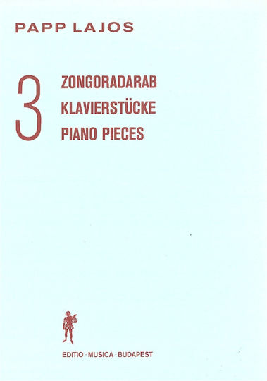 Papp 3 Piano Pieces