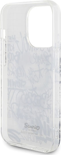 Hello Kitty Задна корица Пластмаса Бял (iPhone 15 Pro Max)
