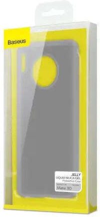 Baseus Jelly Back Cover Σιλικόνης Μαύρο