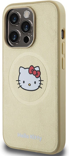Hello Kitty Задна корица Пластмаса Златист (iPhone 15 Pro)