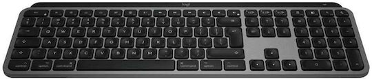 Logitech MX Keys S for Mac Безжично Само клавиатура Международен английски Черен