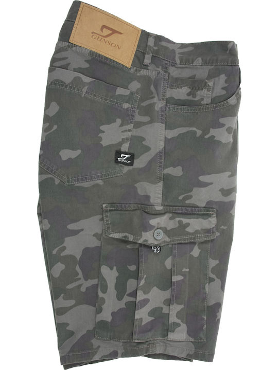 Herrenshorts Cargo Gray