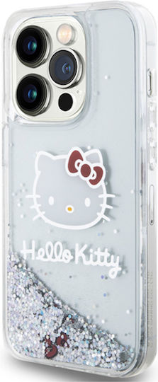 Hello Kitty Back Cover Πλαστικό Ασημί (iPhone 14 Pro)