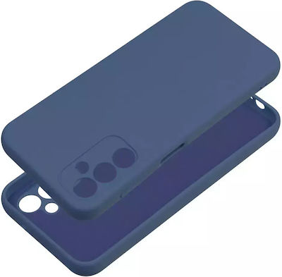 Techwave Soft Back Cover Silicone Navy Blue (Galaxy A14)