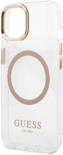 Guess Outline Back Cover Σιλικόνης Διάφανο (iPhone 13)