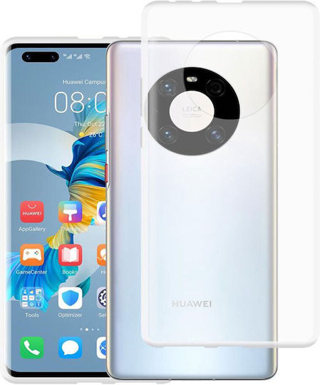 Techwave Ultra Slim 0,5mm Umschlag Rückseite Silikon 0.5mm Transparent (Huawei P40 Pro)